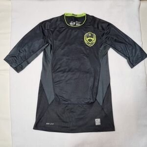 Nike Pro Combat Compression Dri Fit Top Men Small Worn Football Size L Used